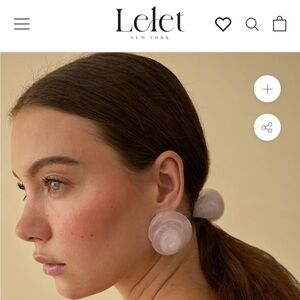 New • Lelet NY Leila Swirl Earrings